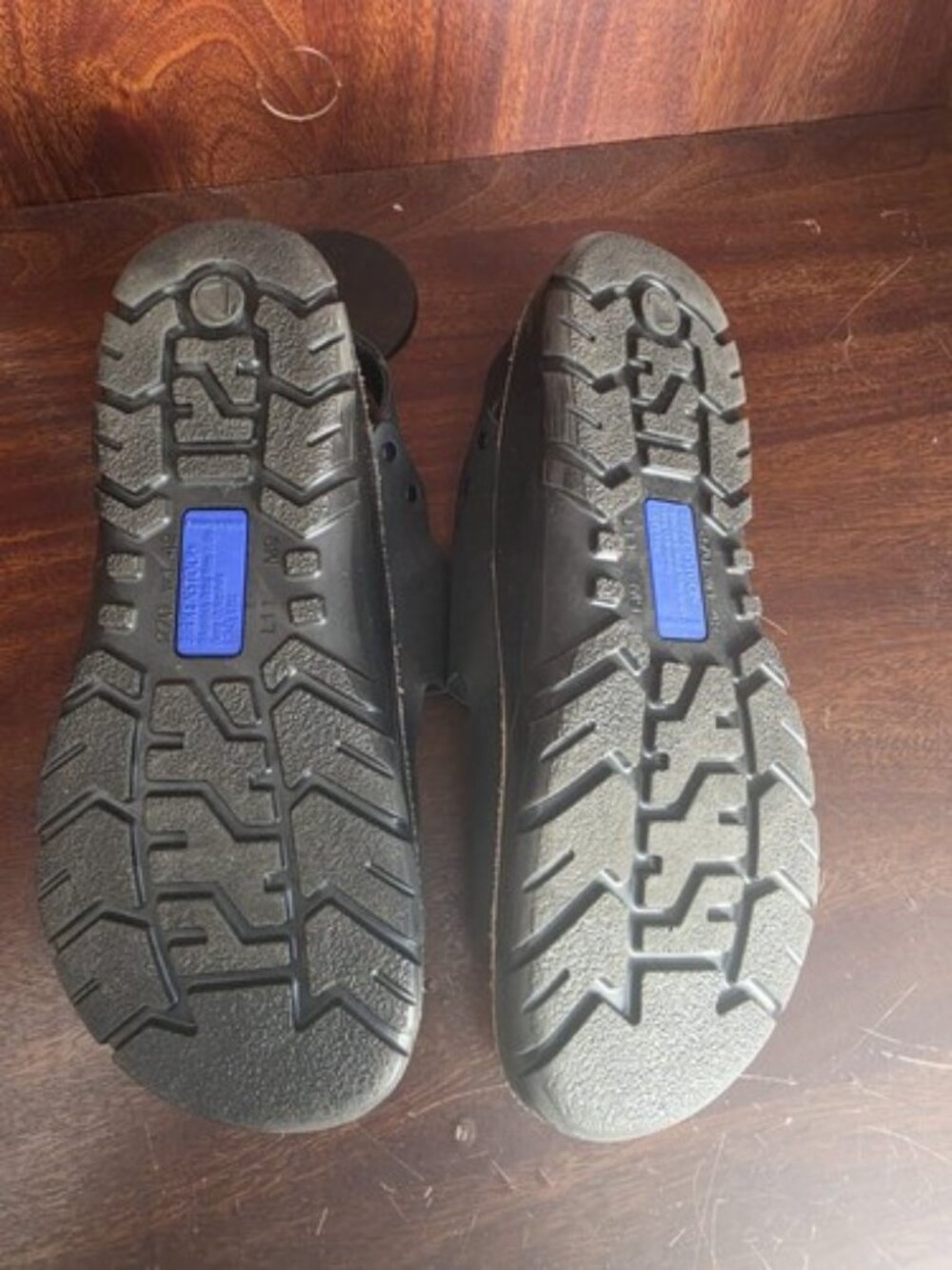 Birkenstock Milano Black Leather Buckle Sandals Sz 42